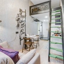 Дуплекс апартаменти: оформления, идеи за подреждане, стилове, дизайн на стълби-4