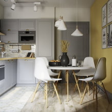 Skandinávský styl v interiéru kuchyně: vytvoření útulného designu-0