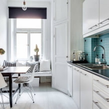 Skandinávský styl v interiéru kuchyně: vytvoření útulného designu - 4