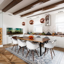 Škandinávsky štýl v interiéri kuchyne: vytvorenie útulného dizajnu-5