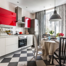 Skandinávský styl v interiéru kuchyně: vytvoření útulného designu-6