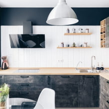 Skandinávský styl v interiéru kuchyně: vytvoření útulného designu-7
