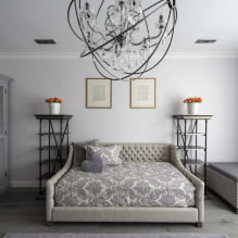 Color gris a l'interior: psicologia, combinacions, matisos, estils, idees de decoració d'habitacions-1