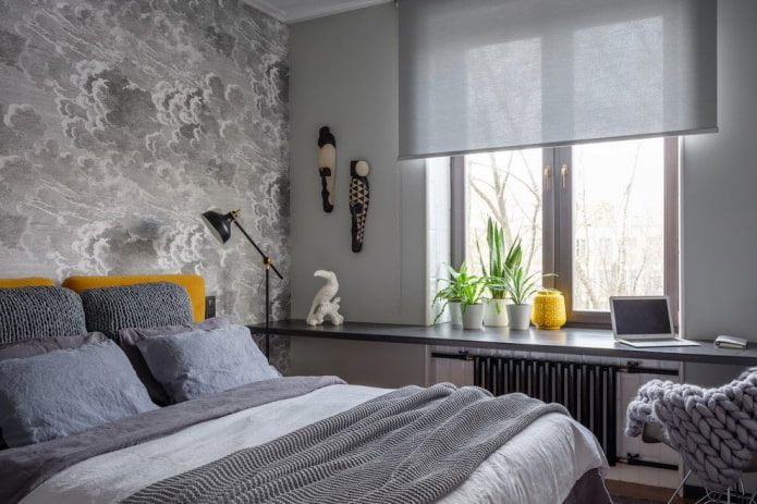Color gris a l’interior: psicologia, combinacions, tonalitats, estils, idees de decoració d’habitacions