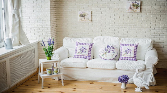 Jak vyzdobit interiér obývacího pokoje ve stylu Provence? - podrobný průvodce stylem