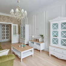 Ako vyzdobiť interiér obývacej izby v štýle Provence? - podrobný sprievodca štýlom-2