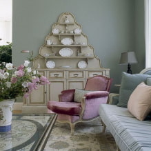 Ako vyzdobiť interiér obývacej izby v štýle Provence? - podrobný sprievodca štýlom-5