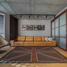 Come decorare l'interno di un soggiorno in stile loft?