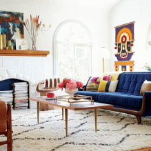 Stil eclectic în interior: alegere de culori, finisaje, mobilier, textile, iluminat și decor-5