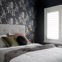 Phòng ngủ màu đen: ảnh trong nội thất, đặc điểm thiết kế, sự kết hợp-2