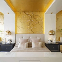 Żółta sypialnia: cechy konstrukcyjne, kombinacje z innymi kolorami-1