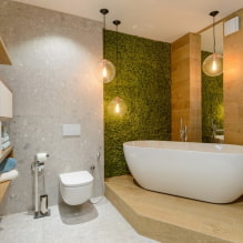 Éclairage dans la salle de bain: conseils pour choisir, emplacement, idées de design-5