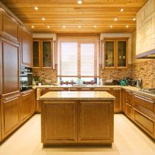 Hnedá kuchyňa: kombinácie, dizajnové nápady, skutočné príklady v interiéri-1