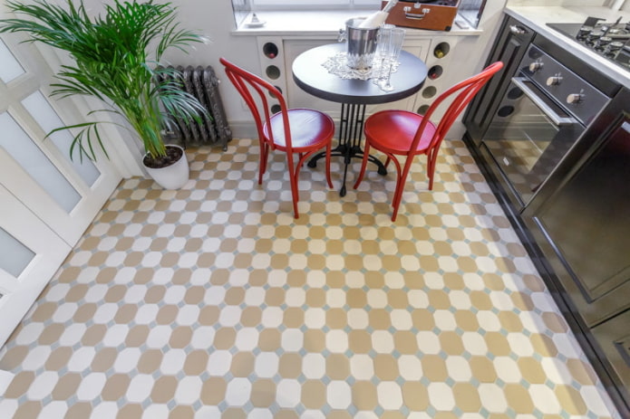 Podlahy v kuchyni: recenze a srovnání povlaků