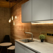Cum să organizați în mod corespunzător iluminatul în bucătărie? -3
