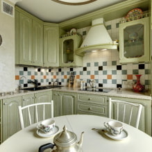 Provanso stiliaus virtuvė: dizaino ypatybės, tikros nuotraukos interjere-0