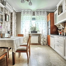 Keuken in Provençaalse stijl: ontwerpkenmerken, echte foto's in het interieur-1