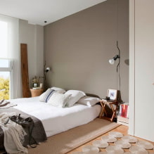 Makuuhuone skandinaaviseen tyyliin: ominaisuudet, valokuva sisätiloissa-3