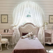 חדר שינה בסגנון פרובנס: מאפיינים, תמונות אמיתיות, רעיונות לעיצוב -2