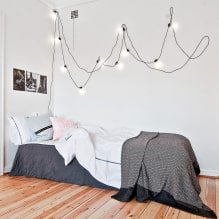 Come organizzare correttamente l'illuminazione nella camera da letto? -0