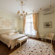 Dormitori en tons beix: foto a l'interior, combinacions, exemples amb accents brillants-2