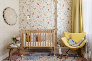 Detská izba pre novorodenca: nápady na interiérový dizajn, fotografie