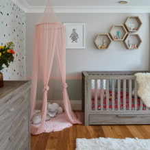 Cameră pentru copii pentru un nou-născut: idei de design interior, foto-8