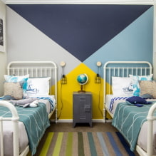 חדר ילדים בסגנון ימי: תמונות, דוגמאות לילד ולילדה -8