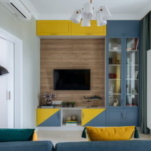 Nápady na dizajn malých obývacích izieb - podrobný sprievodca od kompetentného plánovania po osvetlenie-4