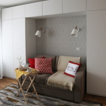 Idea reka bentuk ruang tamu kecil - panduan terperinci dari perancangan yang kompeten hingga pencahayaan-6