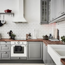 Krásne zástery do kuchyne: nápady na dekoráciu a odporúčania pre výber-1
