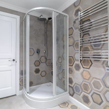 Salle de bain grise: caractéristiques de conception, photos, les meilleures combinaisons-8