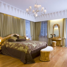 Modern tarzda yatak odası: fotoğraflar, örnekler ve tasarım özellikleri-6