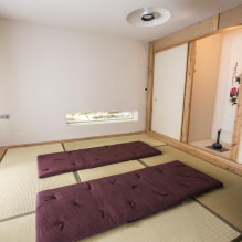 Sypialnia w stylu japońskim: cechy konstrukcyjne, zdjęcie we wnętrzu-7