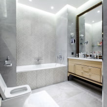 Interiør af et badeværelse kombineret med et toilet-5
