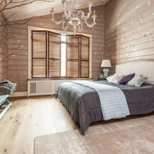Phòng ngủ phong cách đồng quê: ví dụ trong nội thất, đặc điểm thiết kế-6