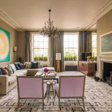 Obývacia izba v štýle art deco - stelesnenie luxusu a pohodlia v interiéri-5
