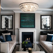 Obývací pokoj ve stylu art deco - ztělesnění luxusu a pohodlí v interiéru-6