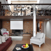 Obývací pokoj v moderním stylu: designové prvky, fotografie v interiéru-3