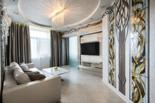 Obývacia izba v modernom štýle: dizajnové prvky, fotografia v interiéri
