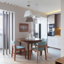 Návrh kuchyne v kombinácii s balkónom: fotografia v interiéri, nápady na usporiadanie-2