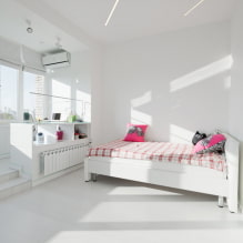 Balkonlu modern yatak odası tasarımı-2