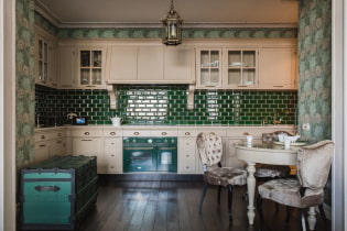 Keuken in Engelse stijl: ontwerptips (45 foto's)