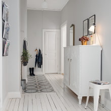 Συρταριέρα στο διάδρομο: μοντέρνες φωτογραφίες, όμορφες σχεδιαστικές ιδέες-2