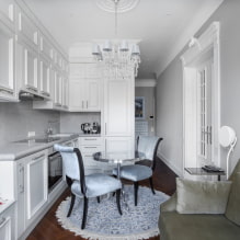 Malá kuchyň-obývací pokoj: fotografie v interiéru, dispozice a design-4