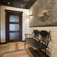 Conception de couloir de style loft: photo à l'intérieur-7