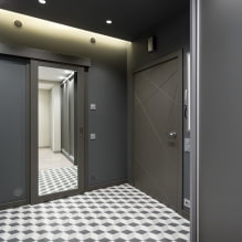 Kaip papuošti aukštųjų technologijų stiliaus koridorių ir prieškambario dizainą? -8