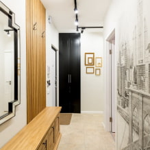 Corridoio in stile moderno: esempi eleganti negli interni-5