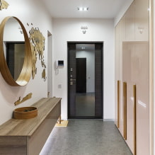Corridoio in stile moderno: esempi eleganti negli interni-8