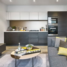 Kuchyně - obývací pokoj 16 m2 - průvodce designem-2